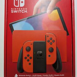Nintendo Switch OLED RED MARIO EDITION