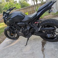 2019 Yamaha Mt07 