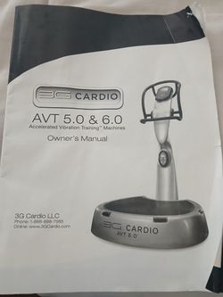 3G Cardio 5.0 AVT Vibration Machine