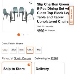 5 pcs dinning Table Set Excellent Condition 