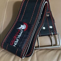 Dark Iron Fitness Weight Lifting Belt for Men & Women