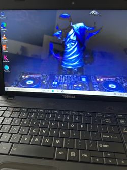 Toshiba satellite laptop virtual dj bastante musica