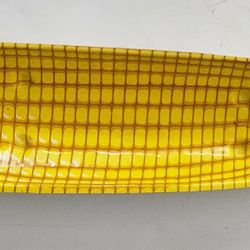Corn-on-the-cob serving dish L19" W6" H2"  Hard plastic