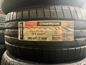 @Fairmount Tire we have Hankook S1 Evo2 Run flat 245/45R17  Tires for BMW, Audi, Toyota, Honda