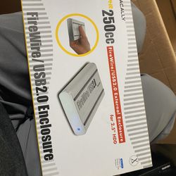 Firewire/USB2.0 External Enclosura for 2.5" hdd