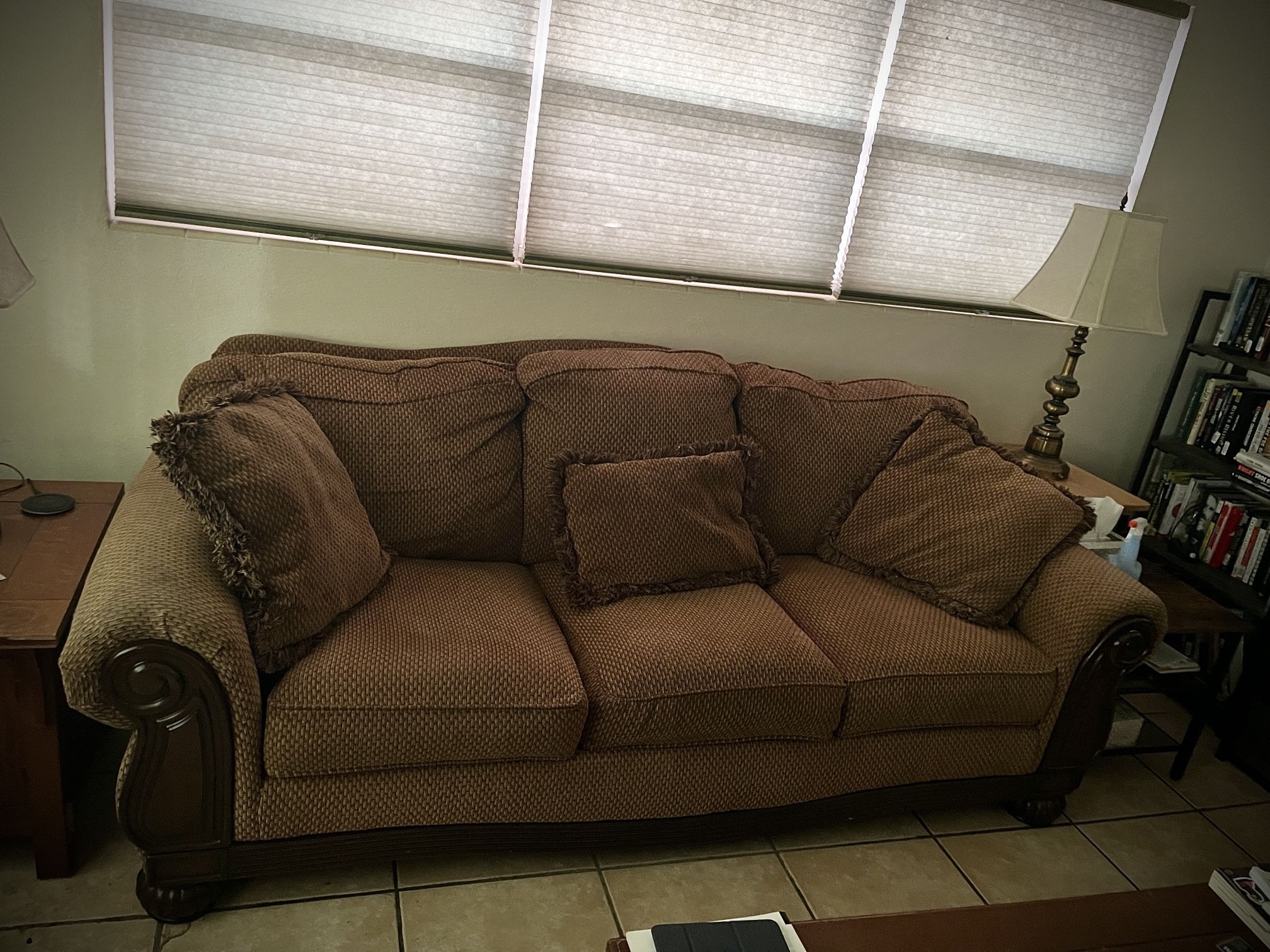 Comfy Brown Couch