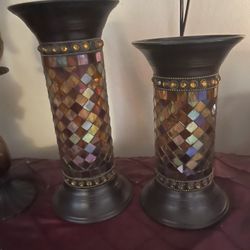 Party light Candle Holder Set If Two 