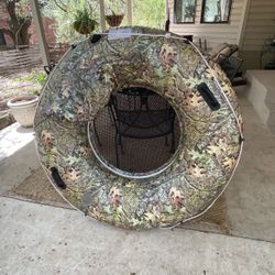 Brand New Mossy Oak Camo Inflatable River Tube Float