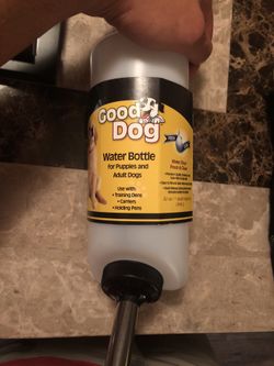 Good dog water bottle