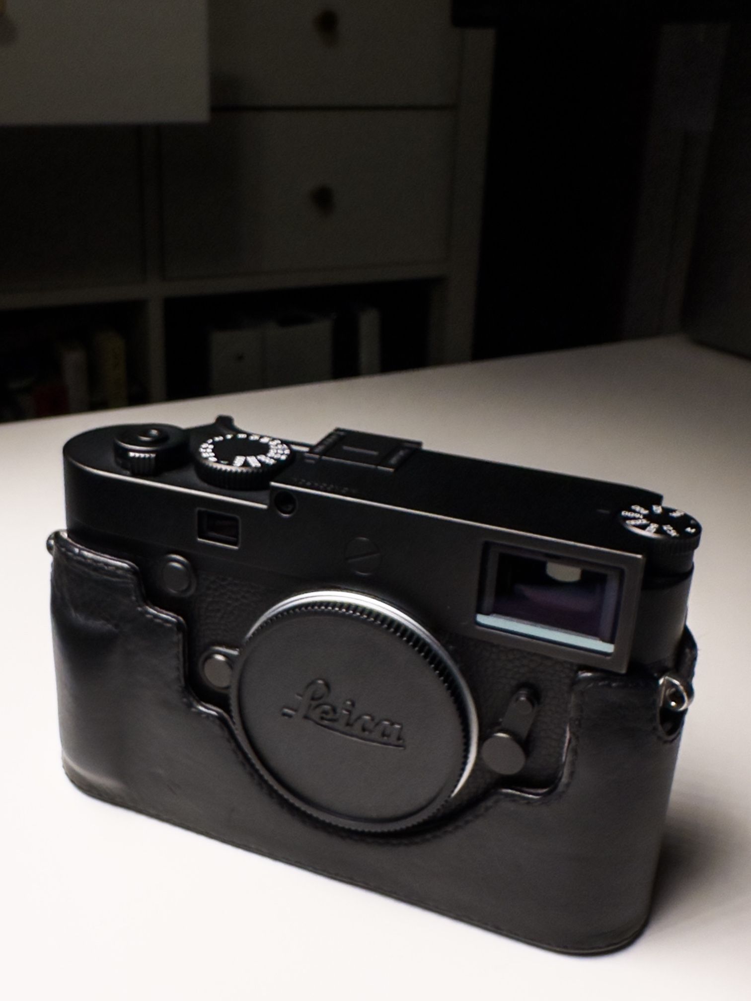 Leica M10 Protector, Leather, Black