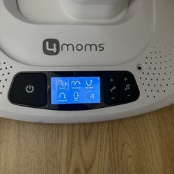 4moms MamaRoo Multi-Motion Baby Swing, Bluetooth Enabled with 5 Unique Motions, Grey