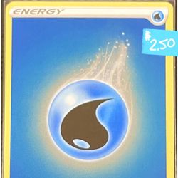 Water Energy (Reverse Holo) CHAMPIONS PATH **