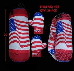 Puching Bag With Glove 20”
