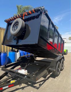 Smooth dump trailer