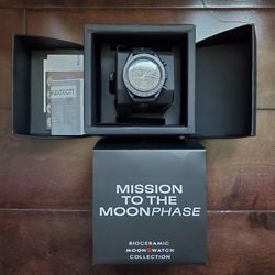 Omega Mission To The Moon Moonswatch Swatch 