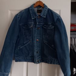Vintage 1980s Wrangler Denim Jacket 