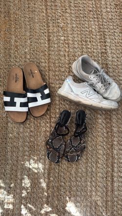 Jeffery campbell heels, new balance sneakers, sandals bundle