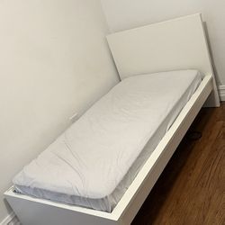 IKEA Bed Frame + Bed