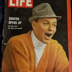 Vintage Life Magazine Sinatra Cover