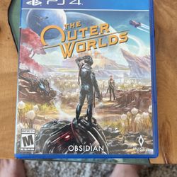 The outer worlds PS4