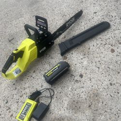 Ryobi 18in Chainsaw Kit 