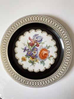 2 Vintage Gloria, Bavaria, Large Plates