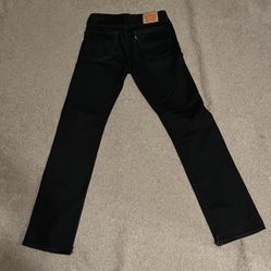 501 Levi Jeans Black