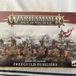 Warhammer Age Of Sigmar - Cities Of Sigmar Freeguild Fusiliers NIB