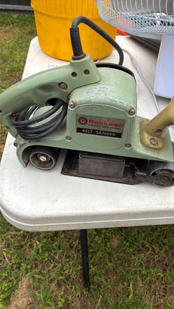 Rockwell Manufacturing Company Belt Sander