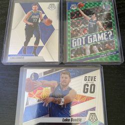 NBA Luka Doncic Mosaic Card Lot
