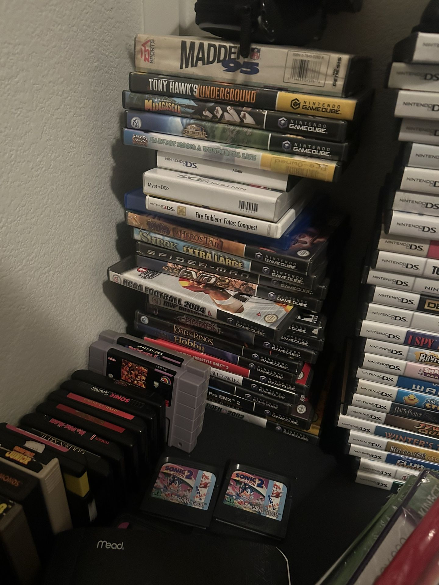 GameCube Games Collection Super Smash Bros + Zoids + Viewtiful Joe + Tony Hawks Underground + Harvest Moon + NBA Street Volume 3 + Pokémon Colosseum