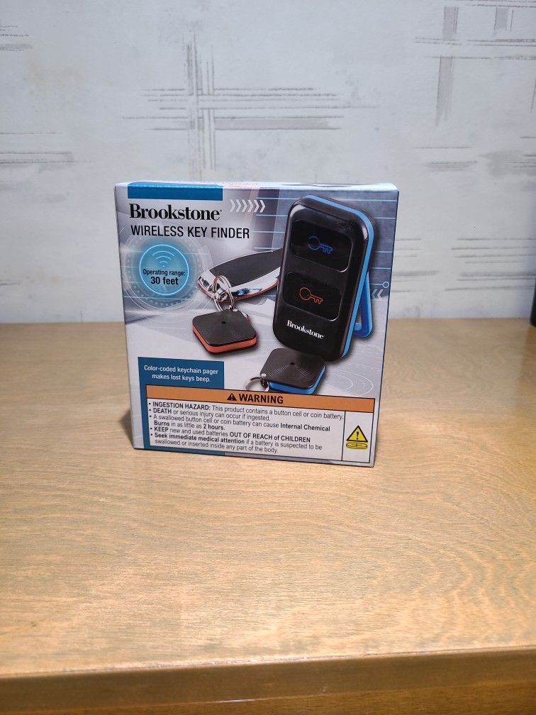 Brookstone Wireless Key Finder - Never Opened 