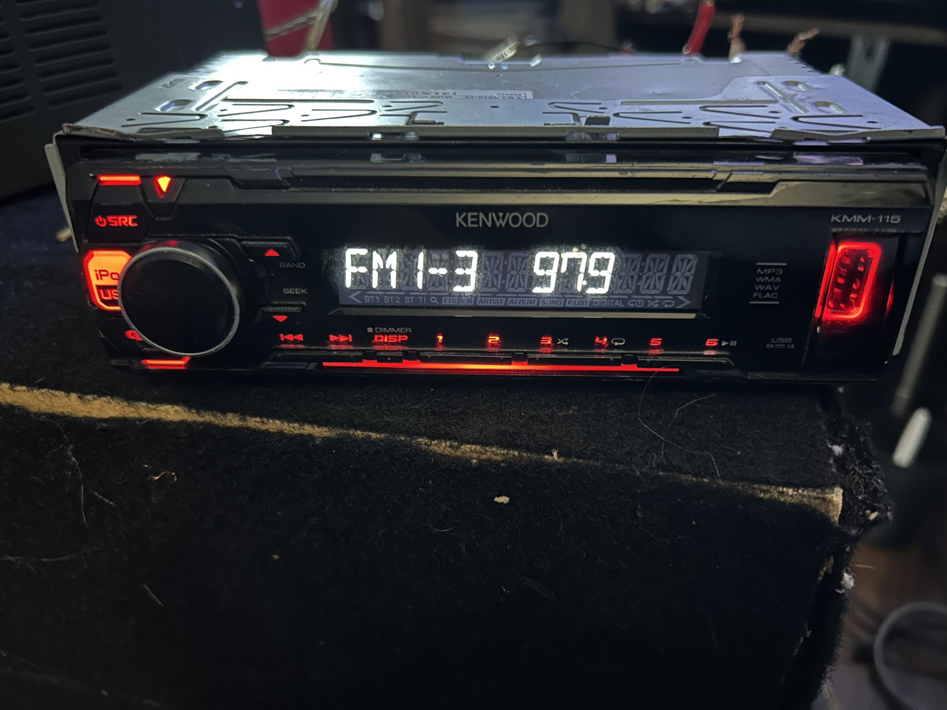 Kenwood Digital Media Receiver KMM-115