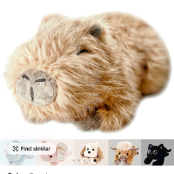 Weighted Capybara Plush (4lbs)