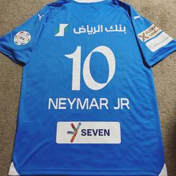 Al Hilal SFC 2023/24 ‘Neymar Jr #10’ Soccer Jersey. 