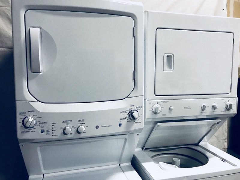 Newer and older 27” Stackable Washer Dryer Laundry Center