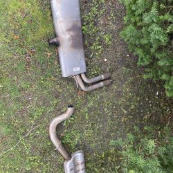 Audi A3 Muffler And Resonator 