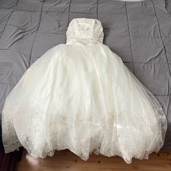Beautiful Beaded Wedding Dress