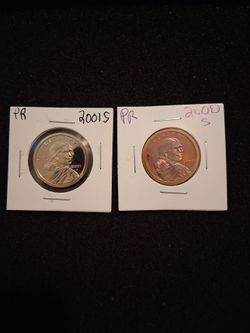 2000 Proof Sacagawea Dollars