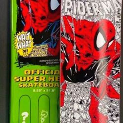 Marvel X Spiderman HUF SKATEBOARD DECK 