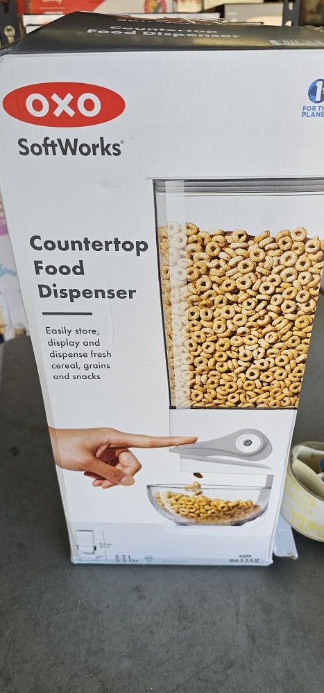 Open Box Oxo Countertop Food Dispenser 5.2 L 5.5 Quart