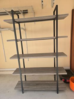 Industrial Rustic Bookshelf