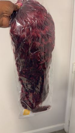 Burgundy deep wave