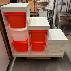 IKEA TROFAST Storage combination with boxes Very Good Condition Like New