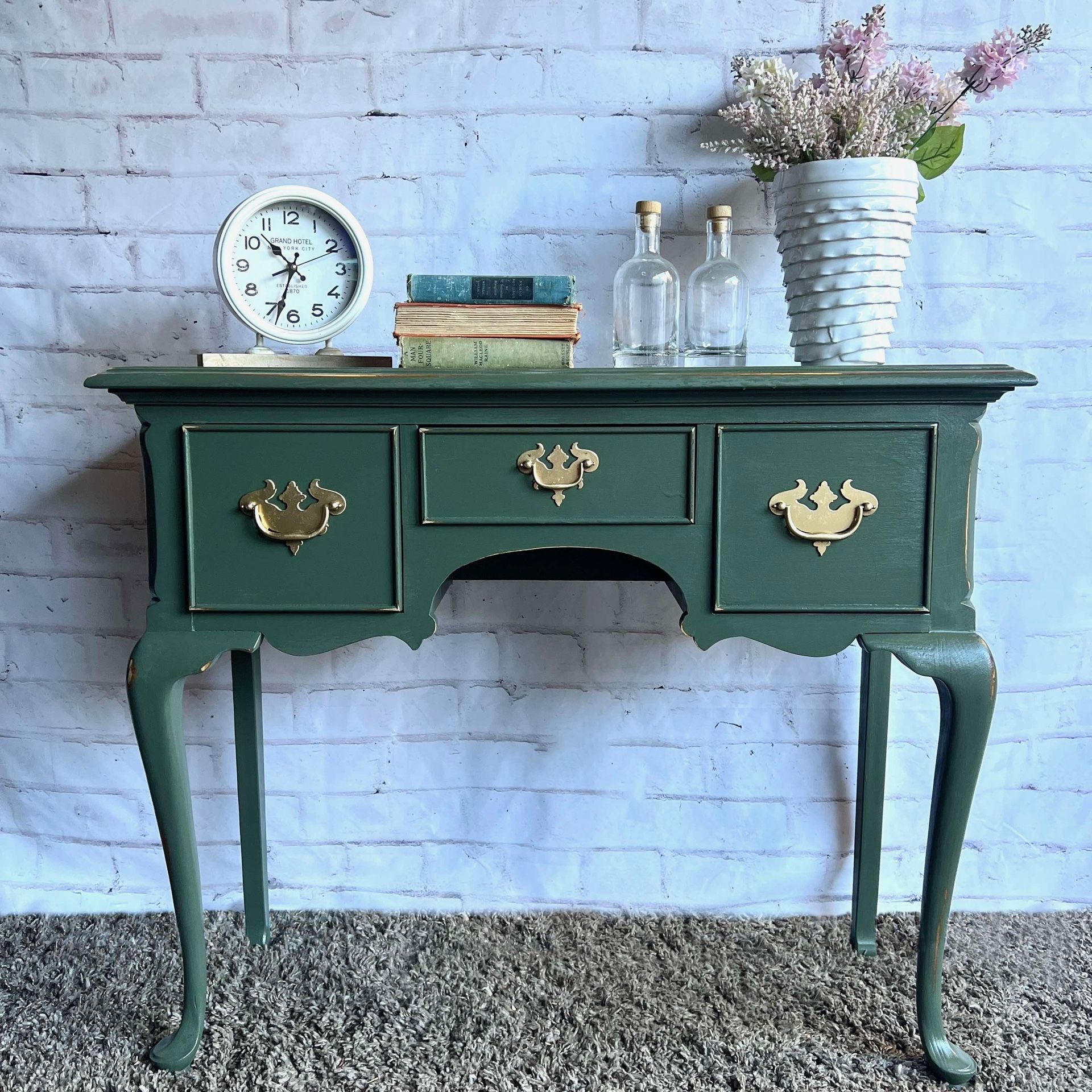 Awesome shabby distressed Desk Hallway Table