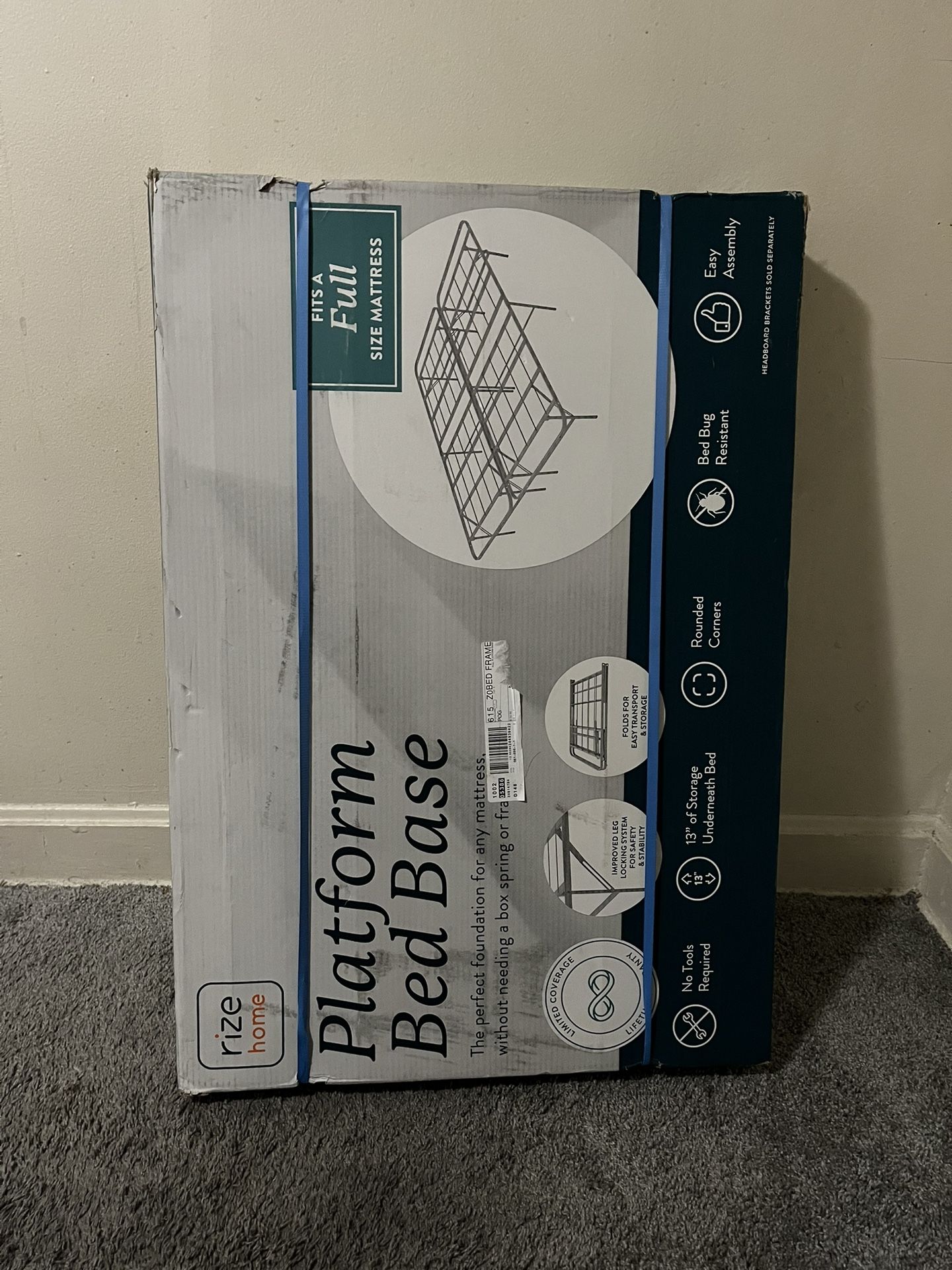 Full Size Platform Bed Frame
