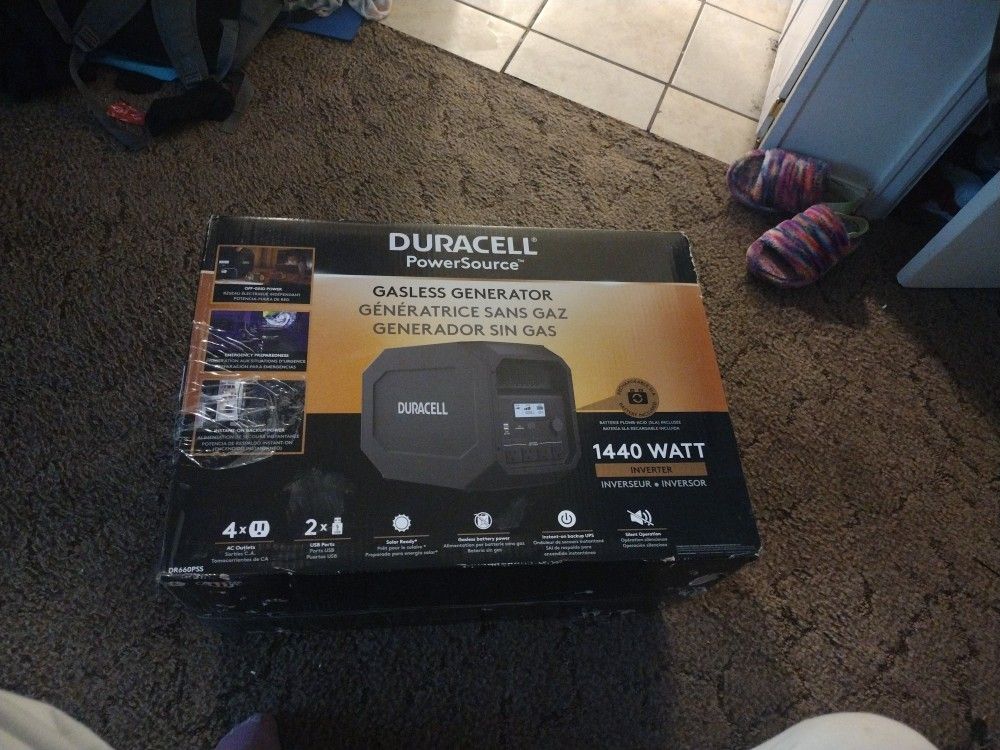 Duracell Galess Generator/Inverter 1440W