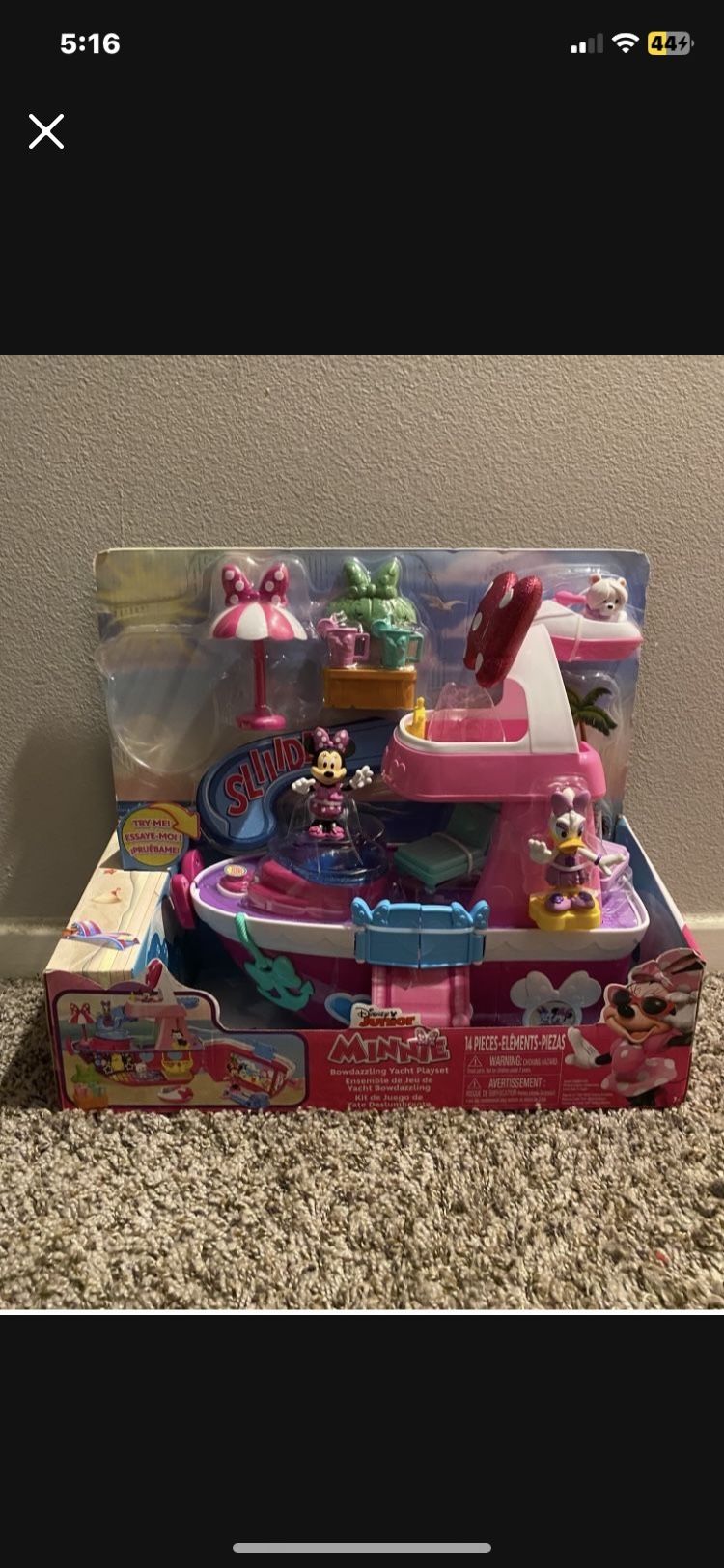 Minnie Mouse Bowdazzling Yacht Playset