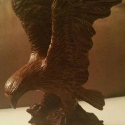RARE "RED MILL HANDCRAFTED" LIMITED EDITION EAGLE STATUE- Reduced price today