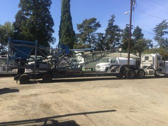 5yd hopper with weigh scale for concrete